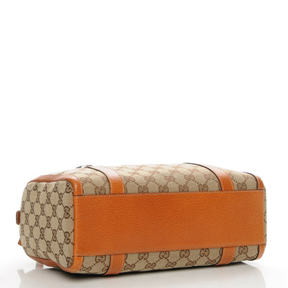 Gucci Monogram Small Abbey Boston Orange 4 of 7