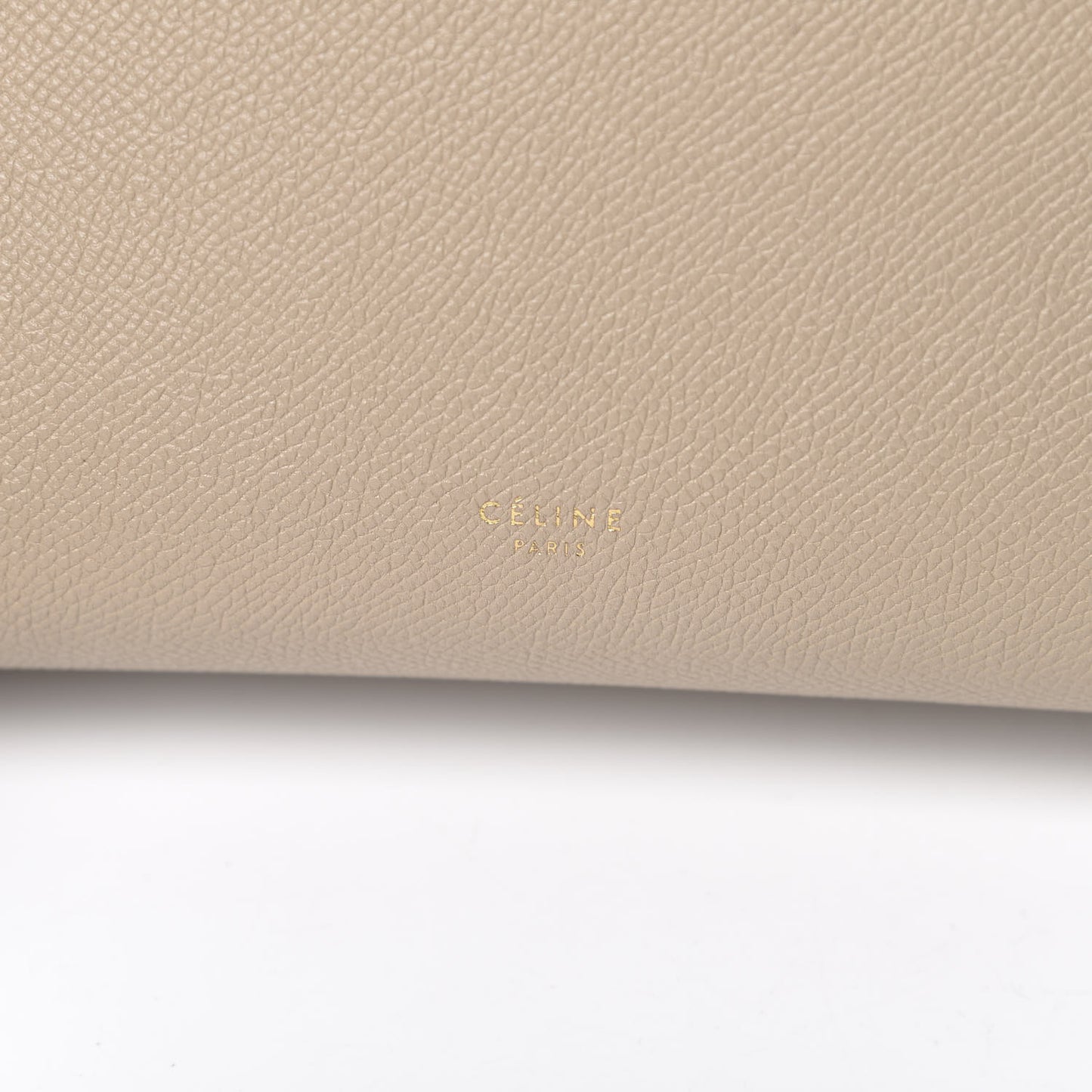 Baby Grained Calfskin Micro Belt Bag Dune