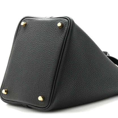 Hermes Taurillon Clemence Picotin Lock 18 PM Black 10 of 11