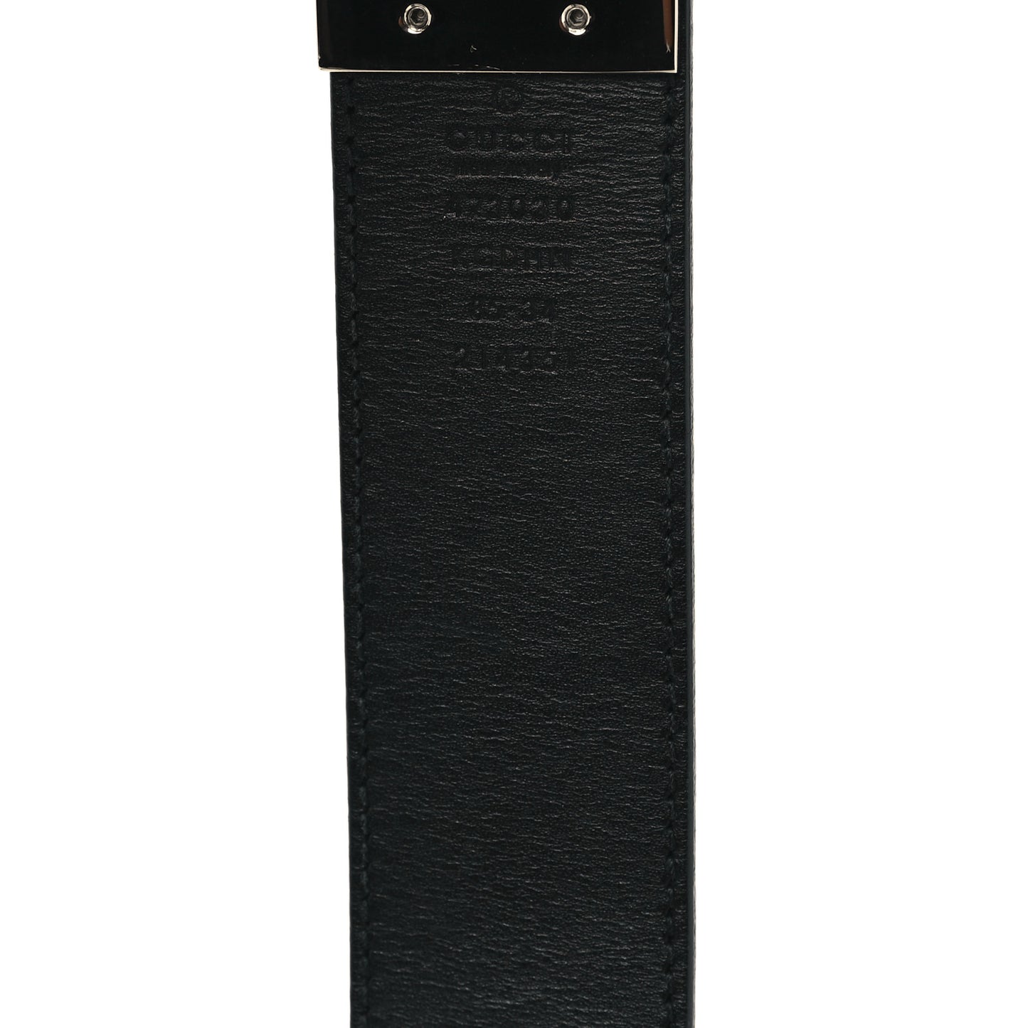 GG Supreme Monogram Selleria Interlocking G 37mm Belt 85 34 Beige Ebony Black
