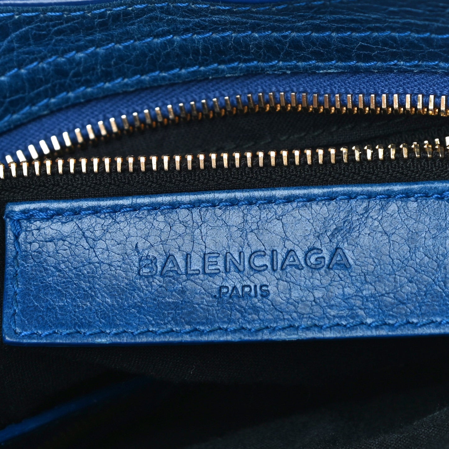 Agneau Giant 12 Gold Hardware Mini City Bleu Lazuli