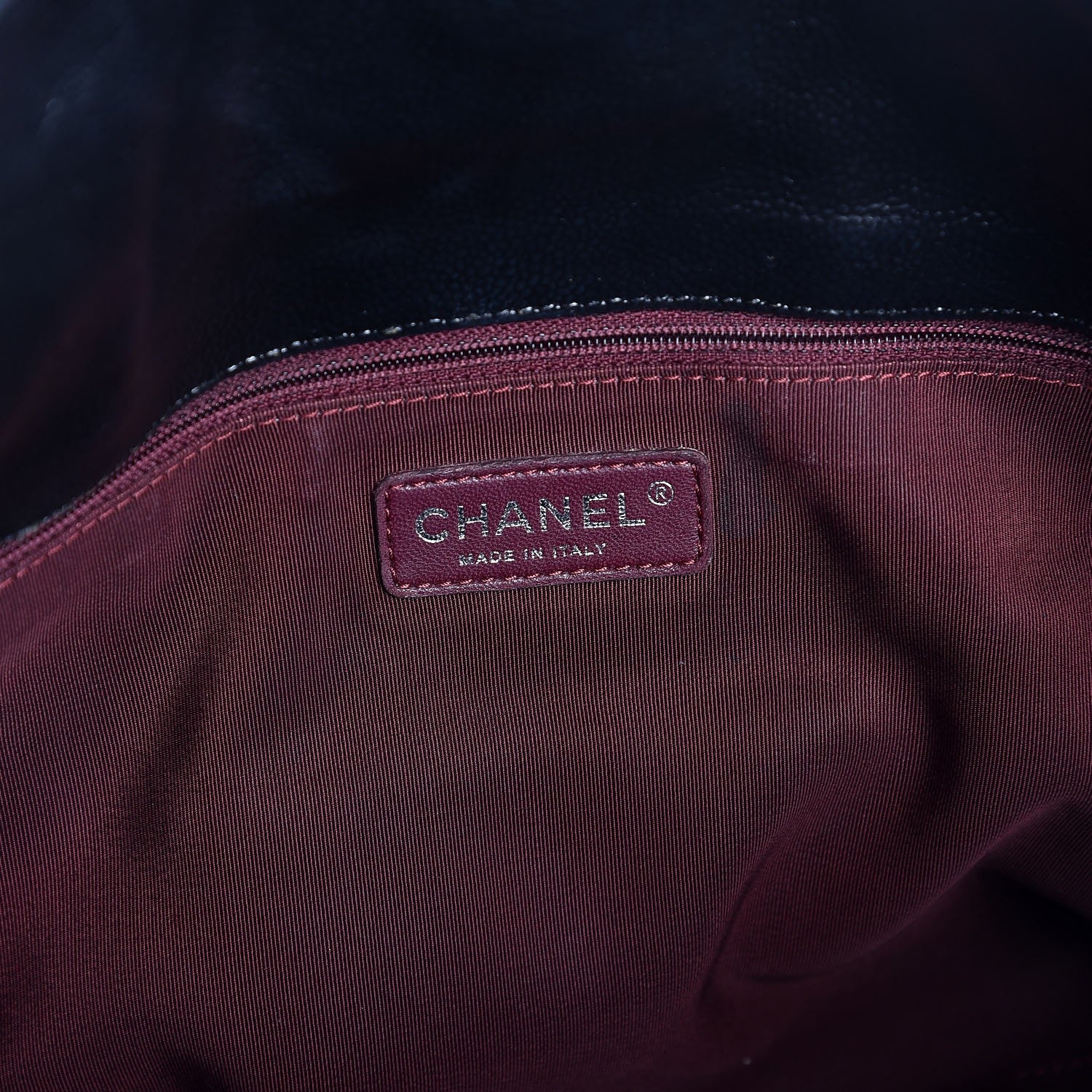 Chanel Caviar Quilted French Riviera Hobo Black 5 of 6