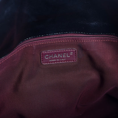 Chanel Caviar Quilted French Riviera Hobo Black 6 of 13