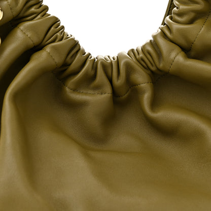 Loewe Nappa Medium Squeeze Bag Olive 7 of 9