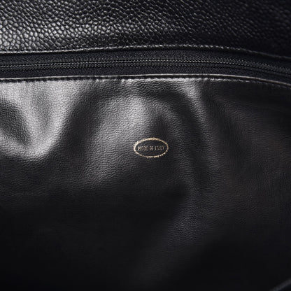 Chanel Caviar CC Tote Black 7 of 10