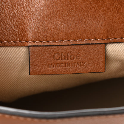 Chloe Suede Calfskin Mini Faye Backpack Tan 6 of 10