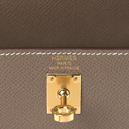 Hermes Epsom Kelly Sellier 25 Etoupe 6 of 11