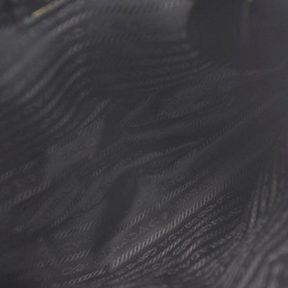 Prada Tessuto Nylon Chevron Bag Nero Black 8 of 8