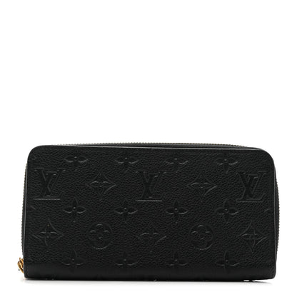 Louis Vuitton Empreinte Zippy Wallet Black 1 of 6