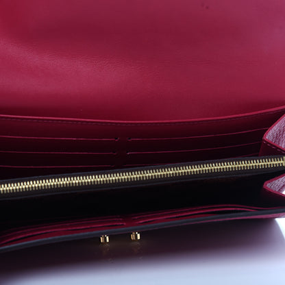 Louis Vuitton Damier Ebene Croisette Wallet Lie De Vin 5 of 7