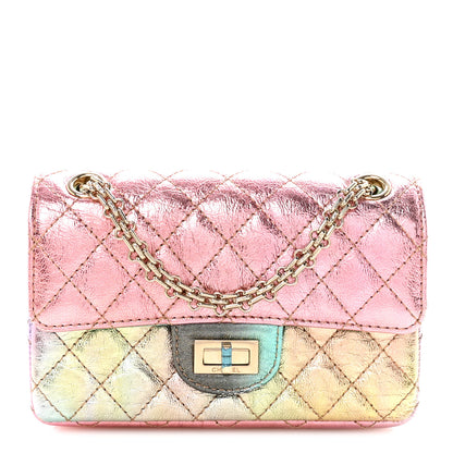 Chanel Metallic Goatskin Quilted Mini 2.55 Reissue Flap Multicolor Multicolor 1 of 11