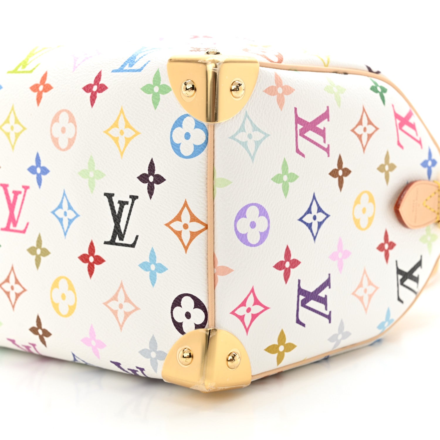 Louis Vuitton LV X TM Monogram Multicolor Speedy Bandouliere 25 White 9 of 10