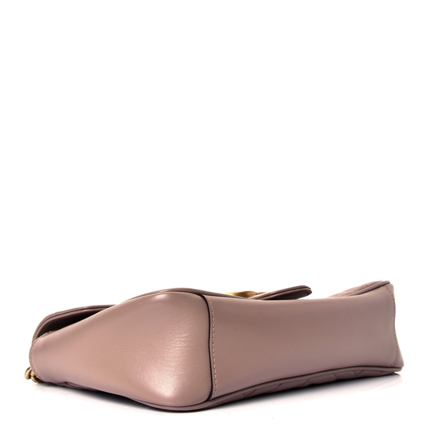 Calfskin Matelasse Small GG Marmont Shoulder Bag Porcelain Rose