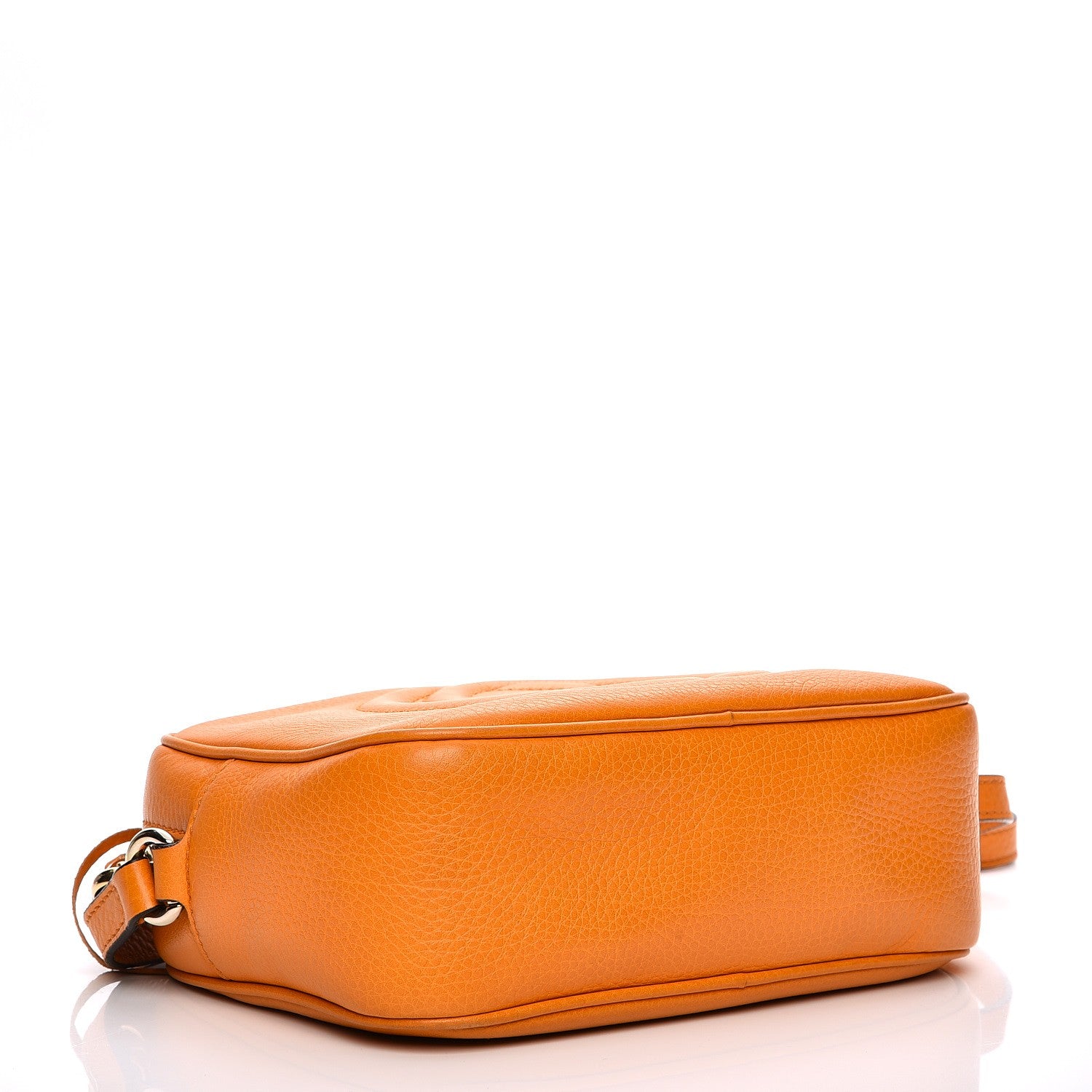 Gucci Pebbled Calfskin Small Soho Disco Bag Curcuma 4 of 10