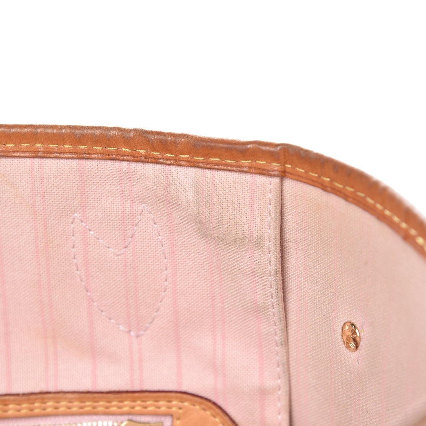 Damier Azur Neo Neverfull MM Rose Ballerine