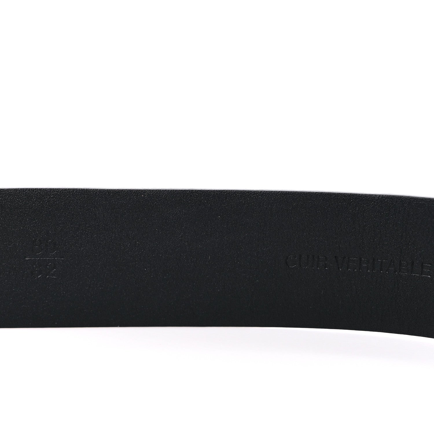Chanel Lambskin Pearl Crystal CC Belt 80 32 Black 4 of 5