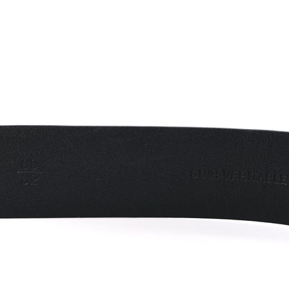 Chanel Lambskin Pearl Crystal CC Belt 80 32 Black 4 of 5