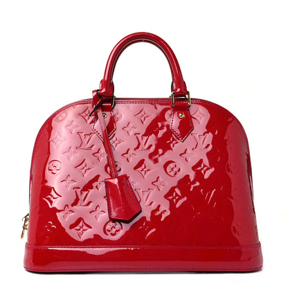 Louis Vuitton Vernis Alma PM Rose Indien 1 of 7