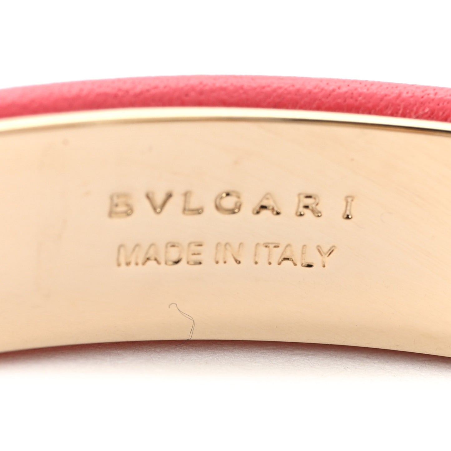 Calfskin Serpenti Bracelet Pink