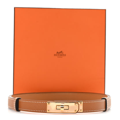 Hermes Epsom Kelly Belt Gold 4 of 4