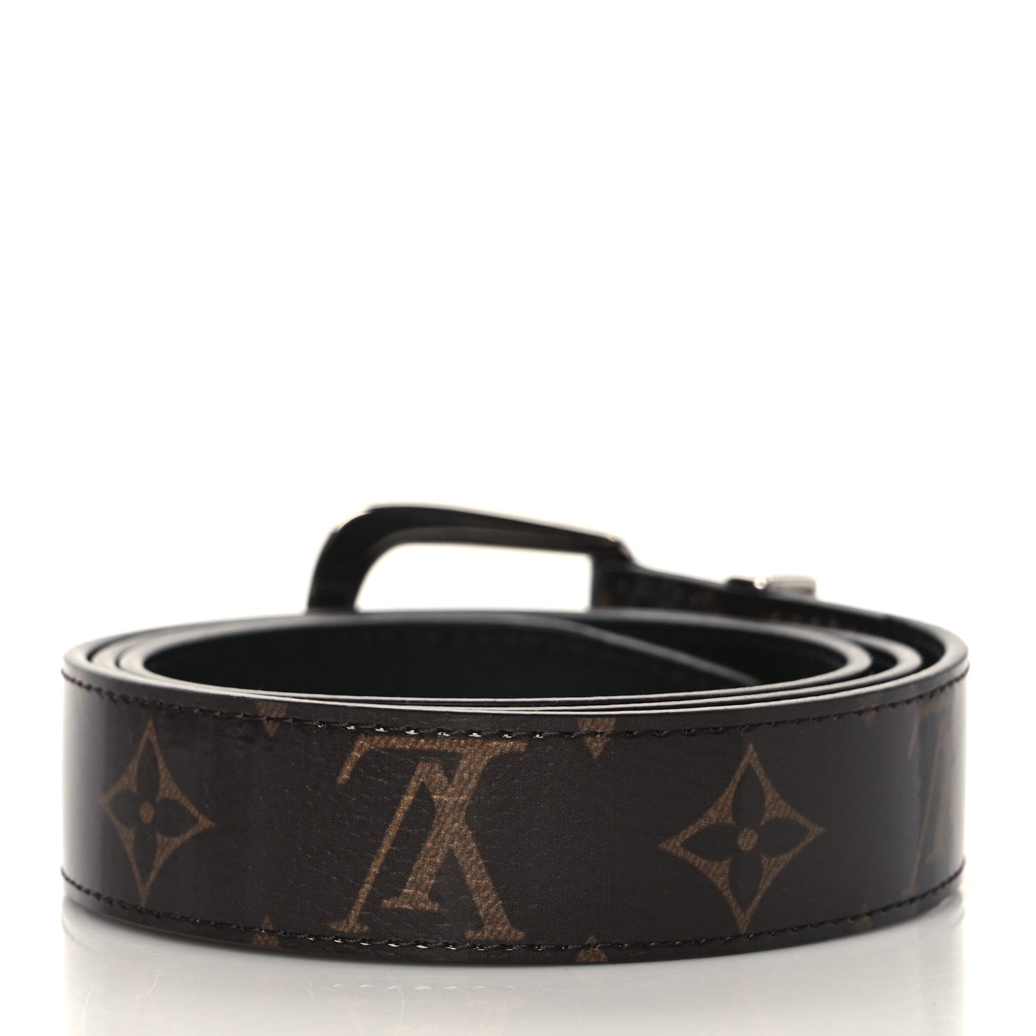 Louis Vuitton Monogram Glaze 30mm Ouest Belt 90 36 3 of 9