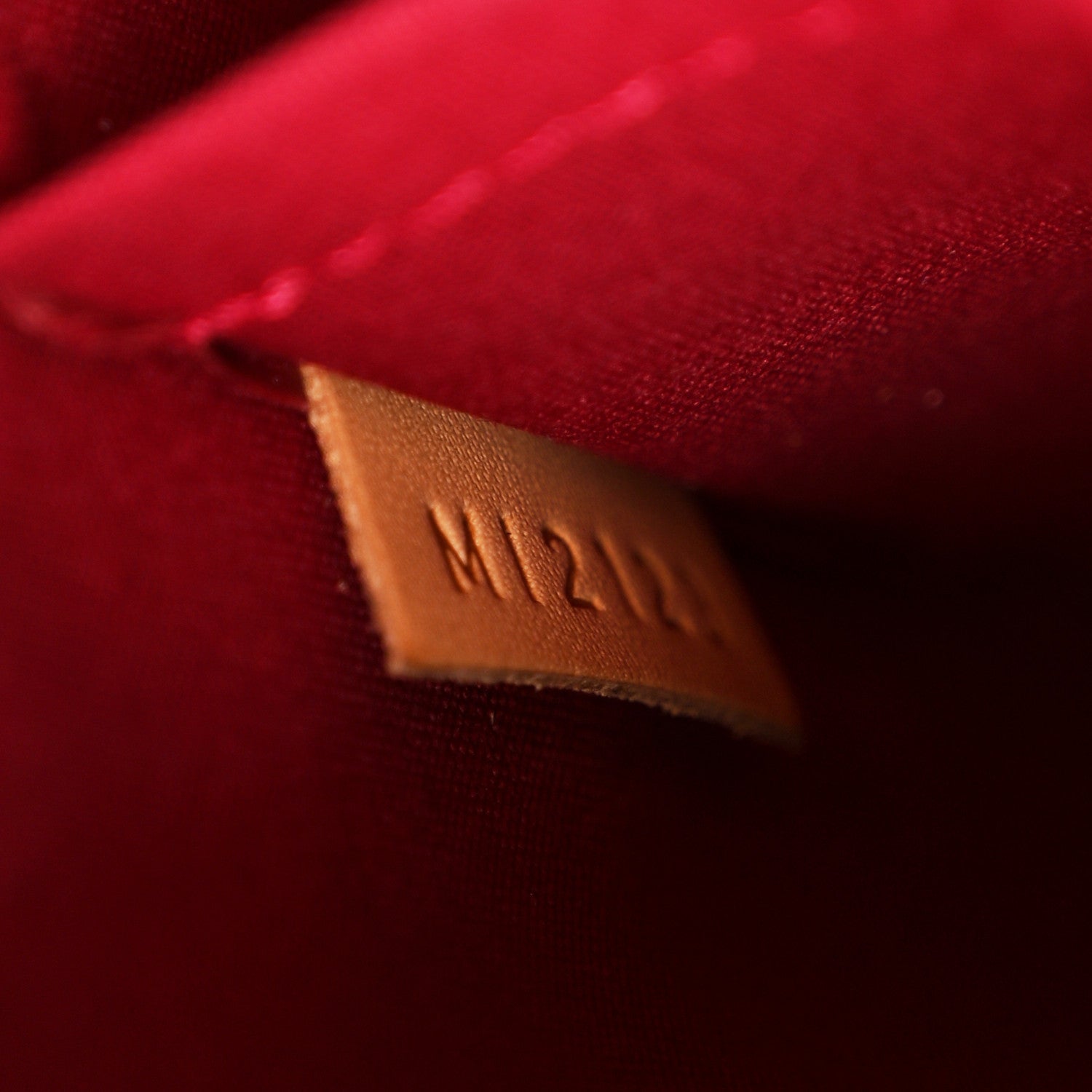 Louis Vuitton Vernis Alma BB Cherry 7 of 12