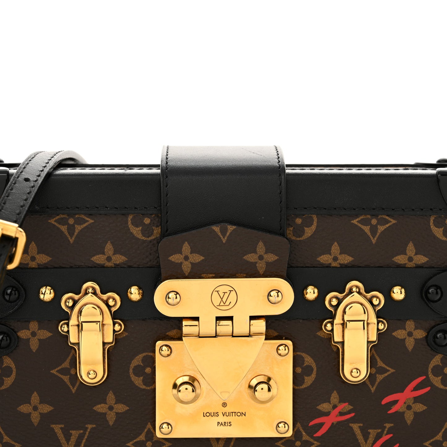 Monogram Petite Malle Black