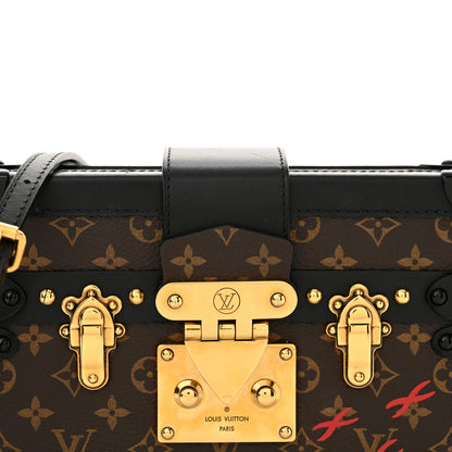 Louis Vuitton Monogram Petite Malle Black 7 of 12