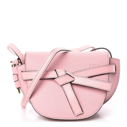 Loewe Grained Calfskin Mini Gate Crossbody Bag Pastel Pink 1 of 10