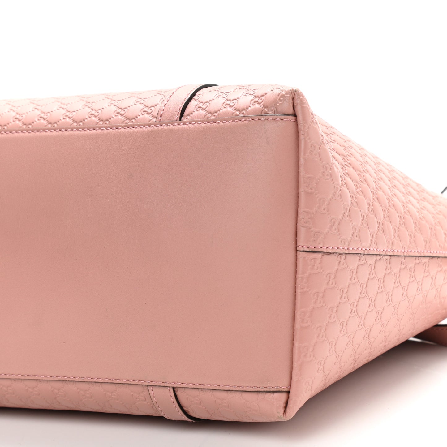 Soft Microguccissima Large Dome Satchel Soft Pink
