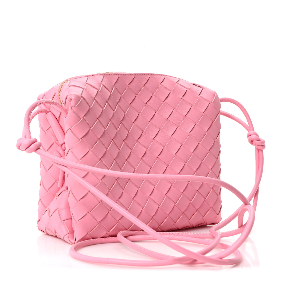 Bottega Veneta Nappa Intrecciato Small Loop Camera Bag Ribbon 3 of 9
