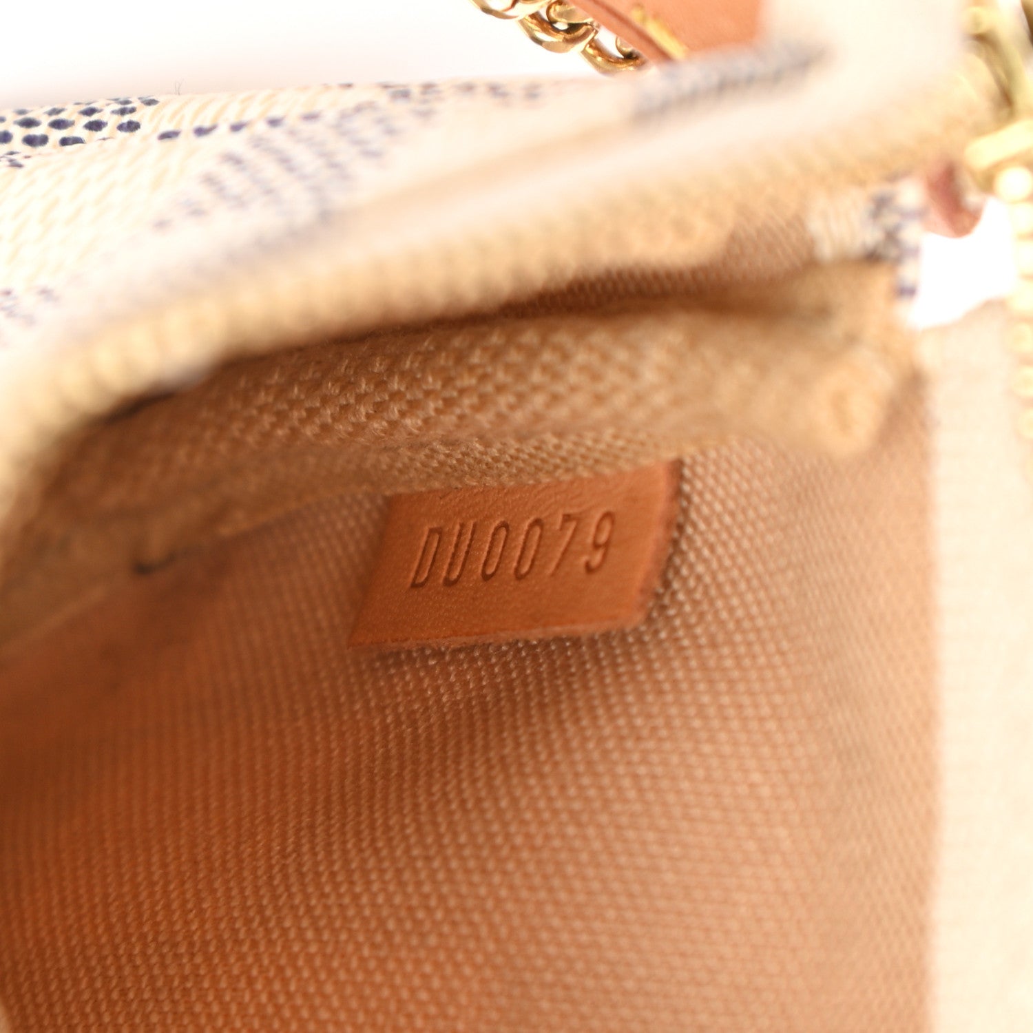 Louis Vuitton Damier Azur Mini Pochette Accessories 6 of 7