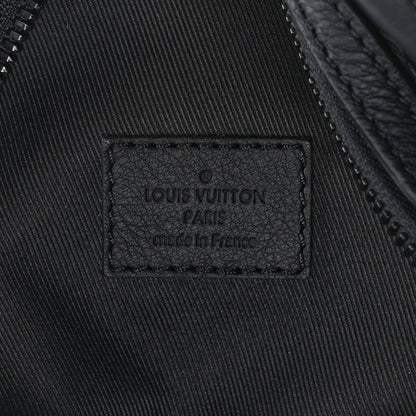 Louis Vuitton Calfskin Shadow Monogram Duo Slingbag Black 6 of 11