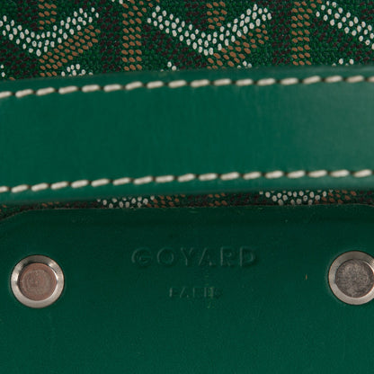 Goyard Goyardine Rolling Suitcase Trolley PM Green 9 of 10