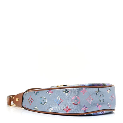 Louis Vuitton Metallic Monogram LV Garden Loop PM Blue 4 of 10