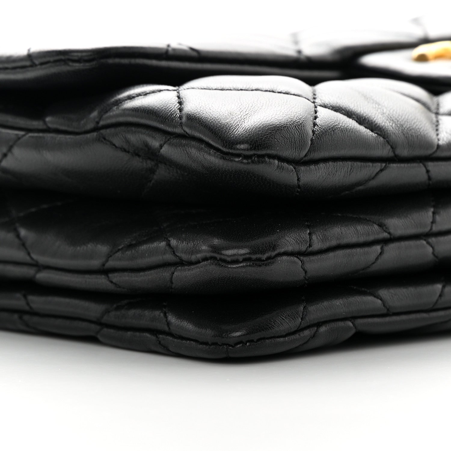 Chanel Lambskin Quilted Small Pillow Crush Flap Black 9 of 14