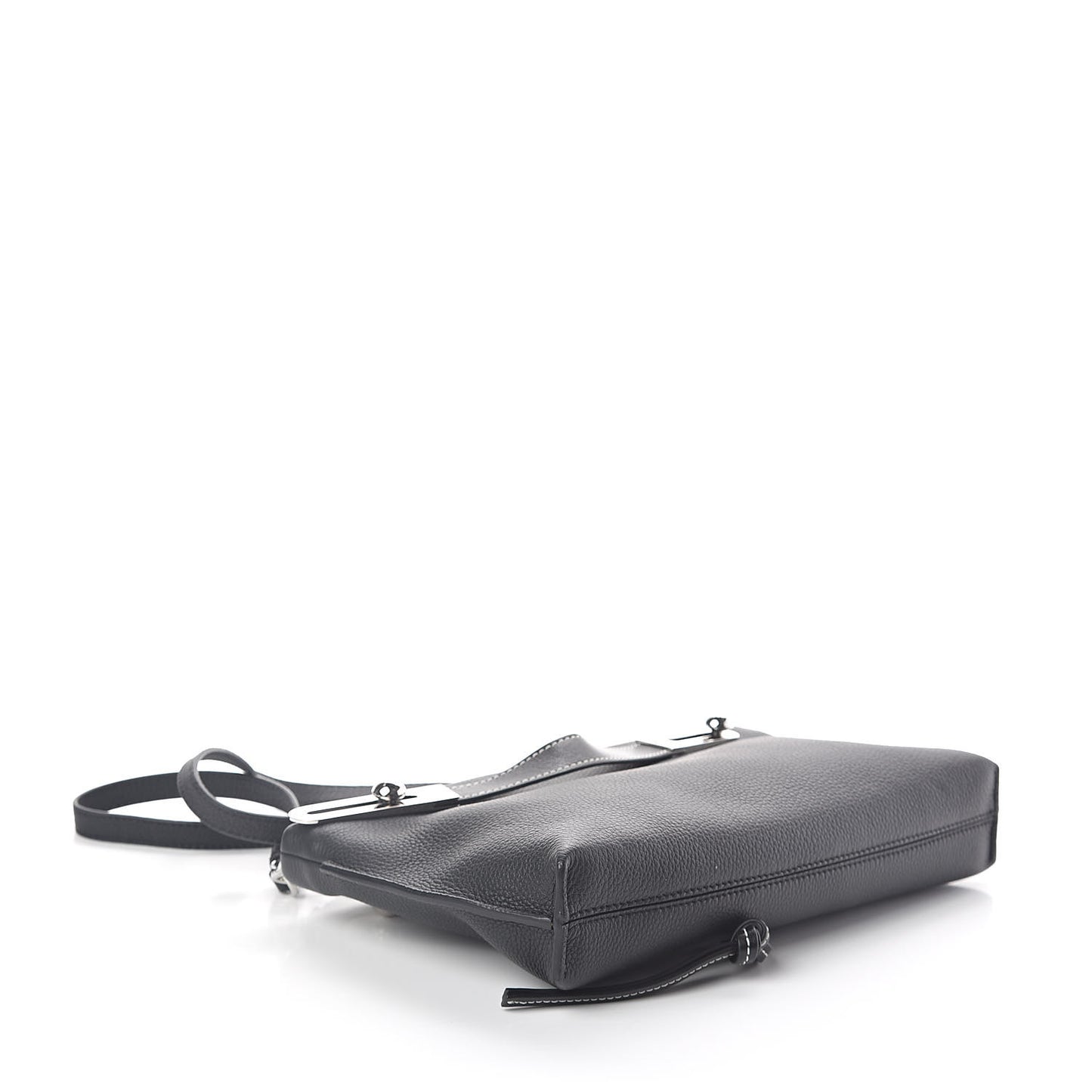 Grained Calfskin Small Missy Bag Black
