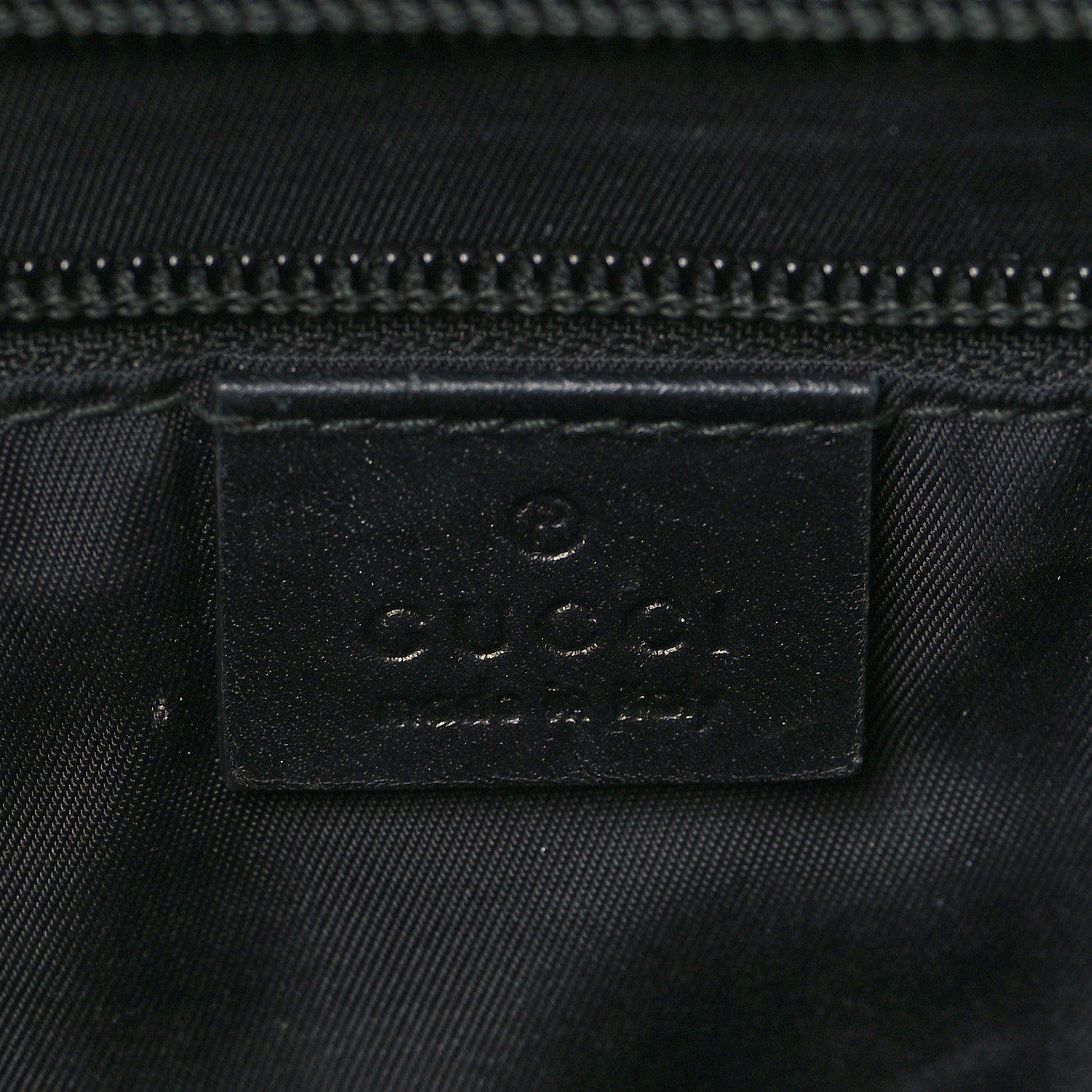 Gucci GG Supreme Monogram Web Messenger Bag Black 5 of 9