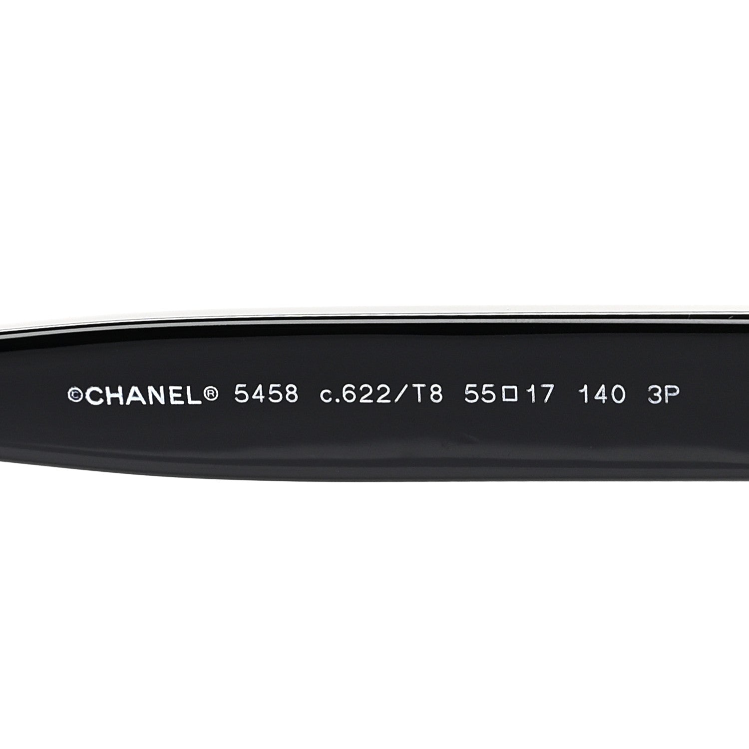Chanel Acetate Pantos Logo Polarized Sunglasses 5458 Black 5 of 8
