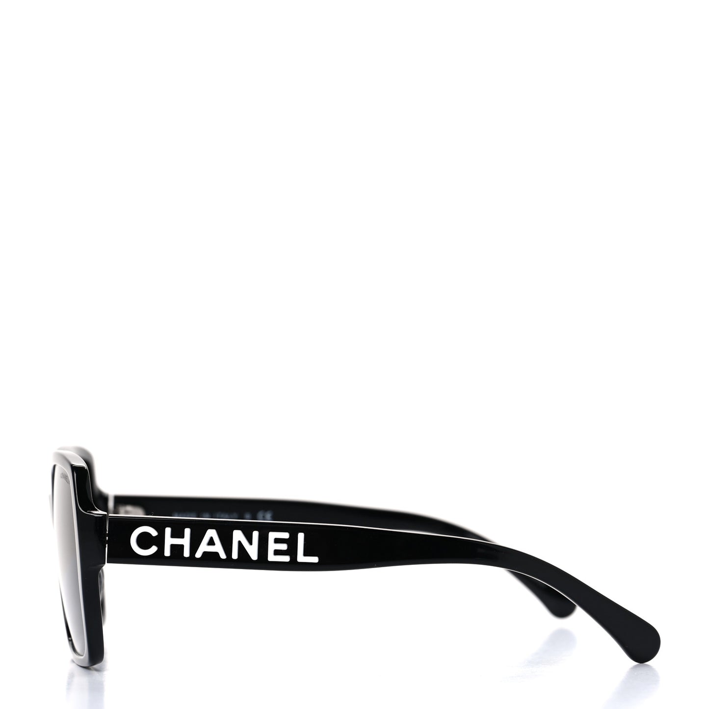 Acetate Square Sunglasses 5408-A Black