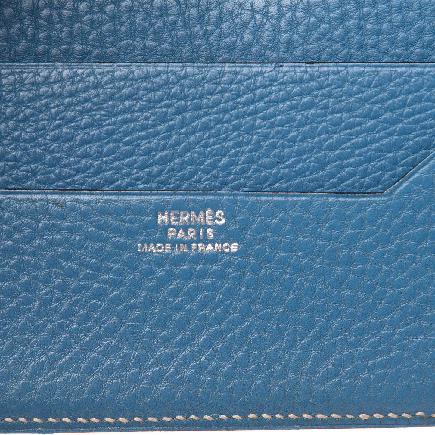 Taurillon Clemence Agenda Blue Jean