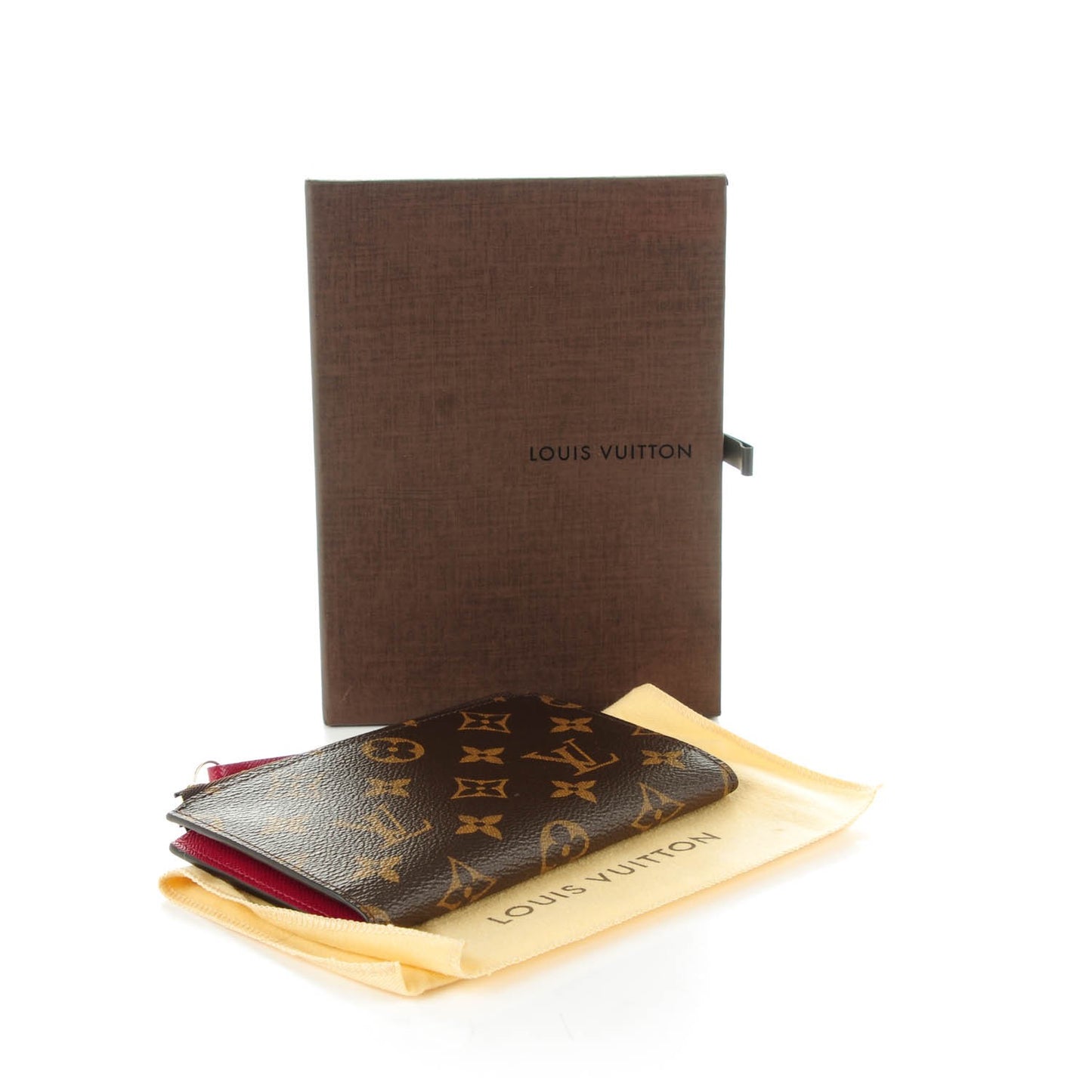 Monogram Adele Compact Wallet Fuchsia