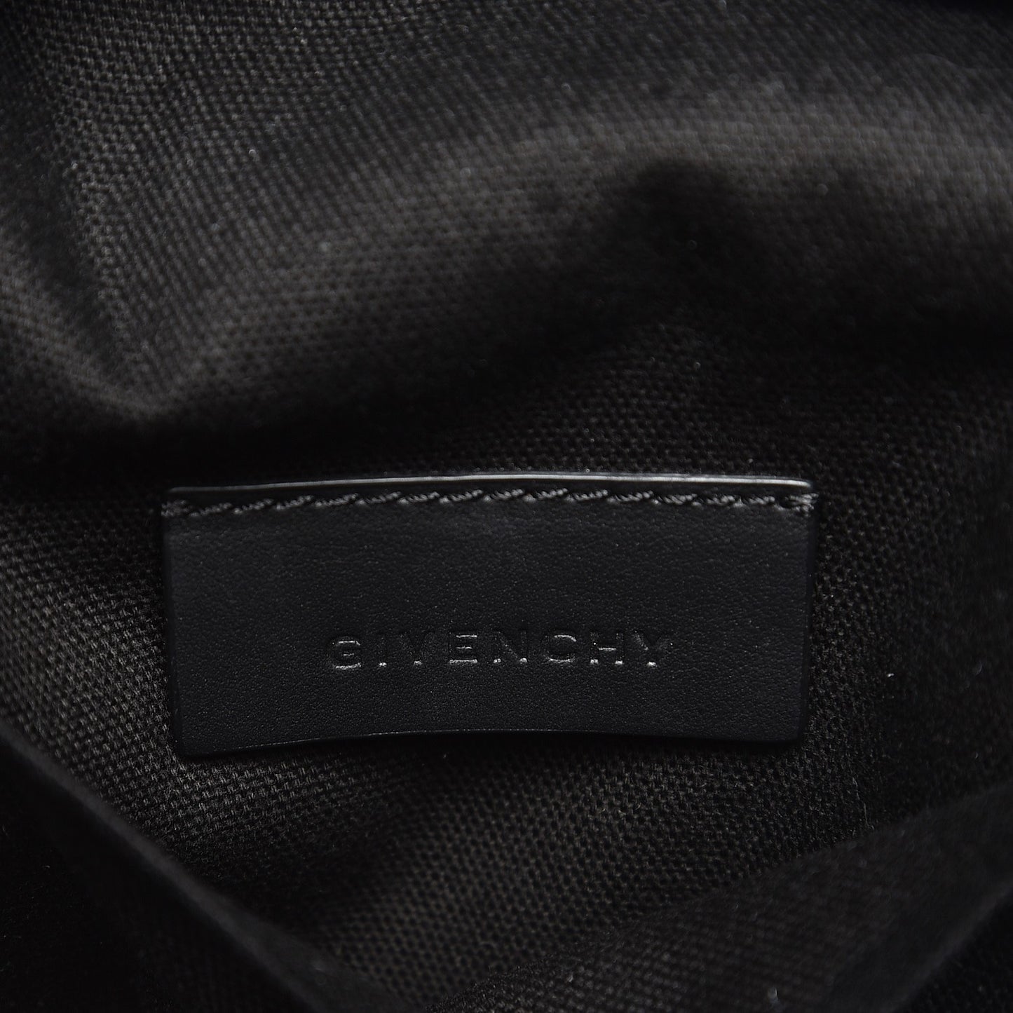 Smooth Calfskin Nano Cross Backpack Black