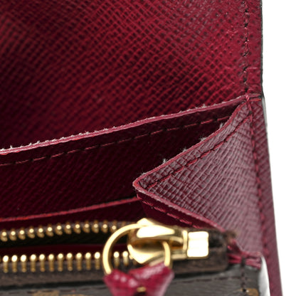 Louis Vuitton Monogram Rosalie Coin Purse Fuchsia 7 of 7