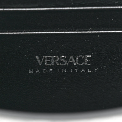 Versace Metallic Crackled Lambskin Mini La Medusa Silver 6 of 8