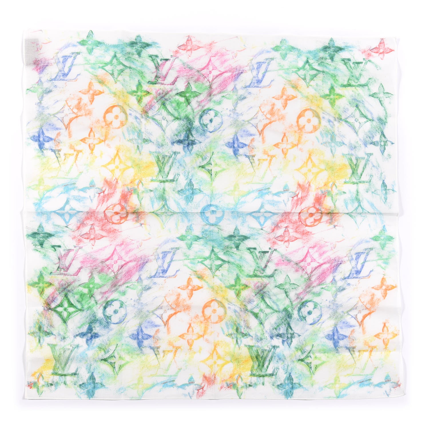 Louis Vuitton Monogram Pastel Bandana Face Mask Set Multicolor 2 of 4
