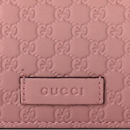 Gucci Microguccissima Crossbody Wallet Soft Pink 8 of 8