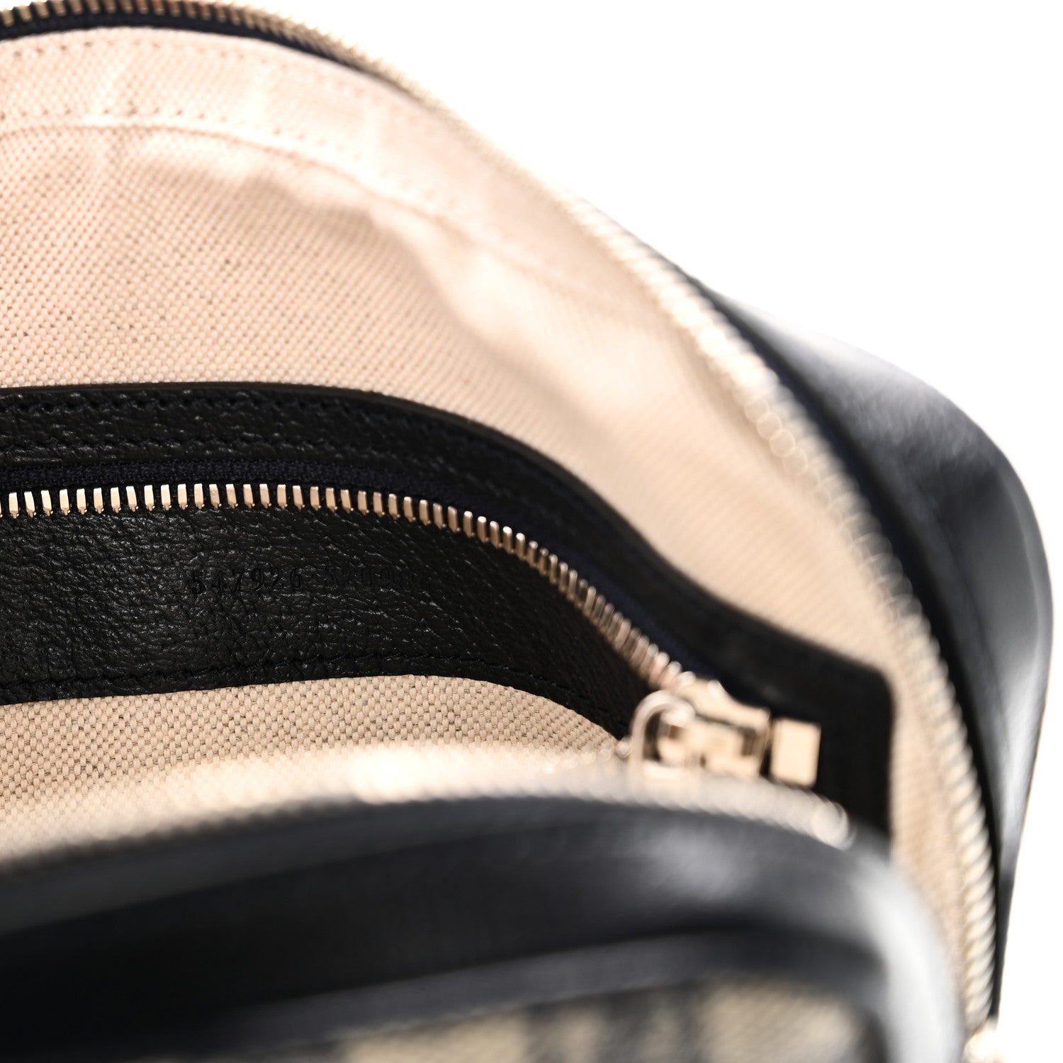 Gucci GG Supreme Monogram Textured Dollar Calfskin Web Small Ophidia Messenger Bag Beige Blue 6 of 9