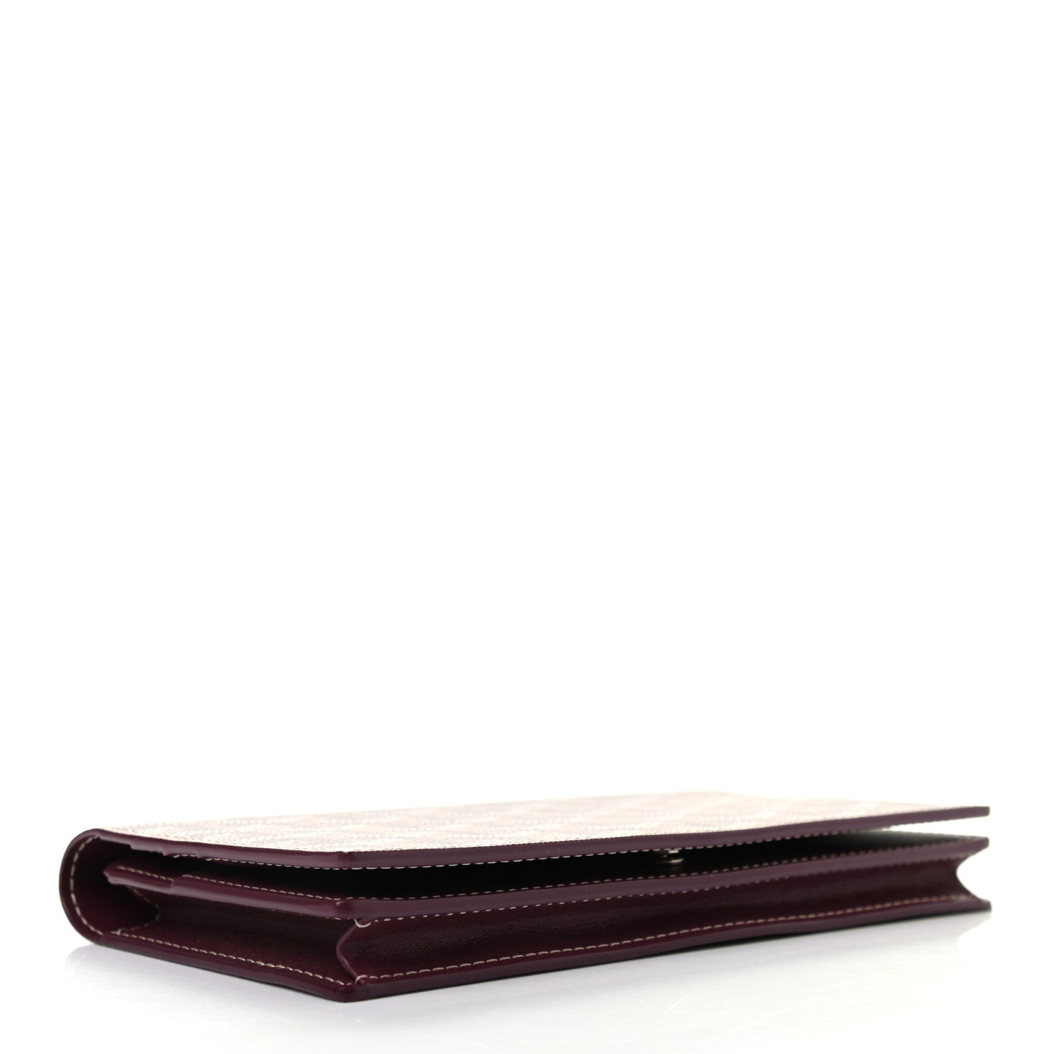 Goyard Goyardine Richelieu Wallet Burgundy 5 of 8