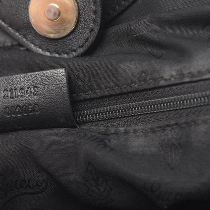Gucci Guccissima Large Sukey Tote Black 7 of 16